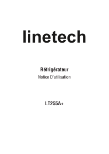 Mode d’emploi Linetech LT255A+ Réfrigérateur