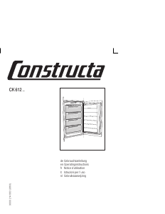 Manual Constructa CE61243 Freezer