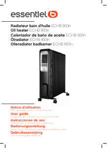 Manual Essentiel B ECHB 933n Heater