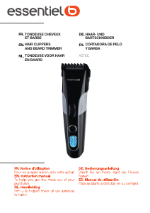 Manual Essentiel B ECTR 6 Aztek Hair Clipper