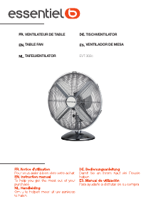 Handleiding Essentiel B EVT 302c Ventilator