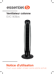 Mode d’emploi Essentiel B EVC 905bs Ventilateur