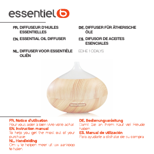 Handleiding Essentiel B EDHE 1 Odalys Aromaverstuiver