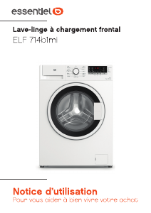 Mode d’emploi Essentiel B ELF 714b1mi Lave-linge