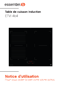 Mode d’emploi Essentiel B ETVI 4b4 Table de cuisson