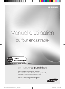 Mode d’emploi Samsung BQ1Q6G213/XEF Four