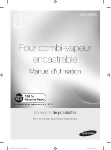 Mode d’emploi Samsung NQ50C7935ES/EF Four