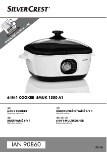 Manual SilverCrest IAN 90860 Multi Cooker