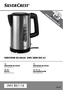 Manual SilverCrest IAN 86114 Kettle