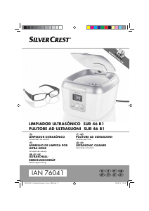 Manual de uso SilverCrest SUR 46 B1 Limpiador ultrasónico