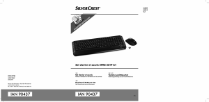 Bedienungsanleitung SilverCrest IAN 90437 Tastatur