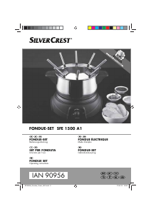 Bedienungsanleitung SilverCrest IAN 90956 Fondue