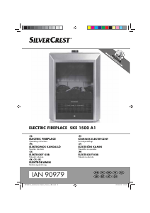 Manual SilverCrest IAN 90979 Electric Fireplace