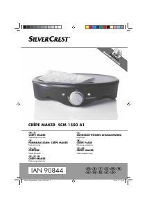 Käyttöohje SilverCrest SCM 1500 A1 Ohukaislevy