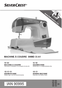 Handleiding SilverCrest IAN 90995 Naaimachine