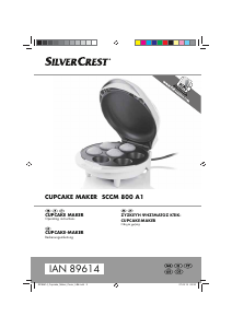 Manual SilverCrest SCCM 800 A1 Cupcake Maker