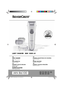 Instrukcja SilverCrest IAN 86100 Golarka