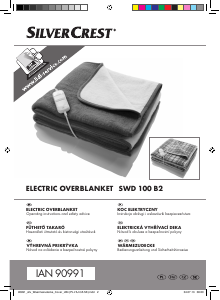 Manual SilverCrest SWD 100 B2 Electric Blanket