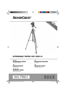 Manual SilverCrest SSD 3000 A1 Tripod