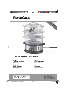 Manual SilverCrest IAN 79917 Steam Cooker