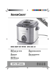 Manual SilverCrest IAN 89446 Deep Fryer