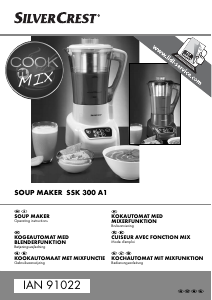 Manual SilverCrest SSK 300 A1 Soup Maker