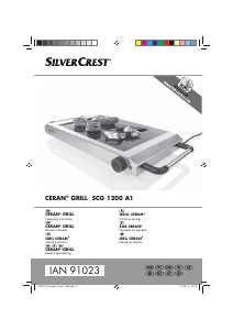 Handleiding SilverCrest SCG 1200 A1 Bakplaat