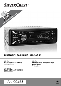 Bedienungsanleitung SilverCrest IAN 90468 Autoradio