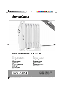 Használati útmutató SilverCrest SOR 600 A1 Hősugárzó