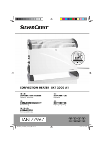 Manual SilverCrest IAN 77967 Heater