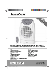 Manual SilverCrest IAN 89886 Heater