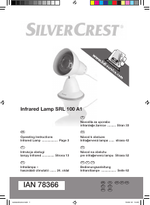 Instrukcja SilverCrest SRL 100 A1 Lampa na podczerwień