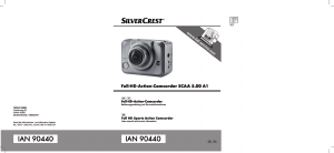 Bedienungsanleitung SilverCrest SCAA 5.00 A1 Action-cam