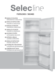 Mode d’emploi Selecline F2DS230S Réfrigérateur combiné