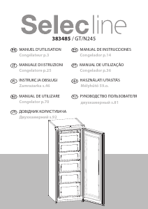 Mode d’emploi Selecline GT/N245 Congélateur