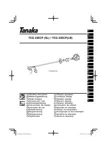 Návod Tanaka TCG 23ECP(SL) Strunová kosačka
