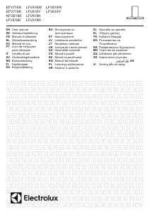 Руководство Electrolux LFV616Y Кухонная вытяжка