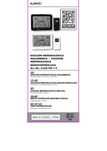 Manuale Auriol IAN 313320 Stazione meteorologica