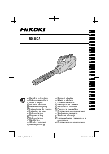 Manual Hikoki RB 36DA Refulator frunze