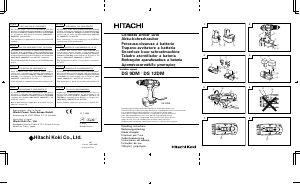 Manual Hitachi DS 9DM Berbequim