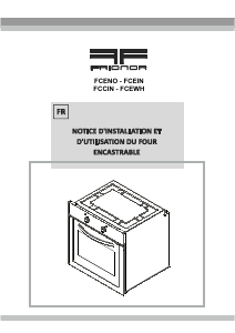 Mode d’emploi Frionor FCENO Four