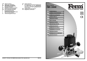 Mode d’emploi FERM PRM1004 Défonceuse multifonction