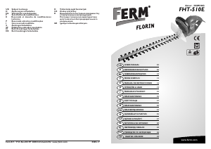 Bedienungsanleitung FERM HGM1003 Heckenschere