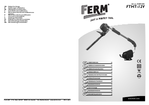 Manual de uso FERM HGM1005 Tijeras cortasetos