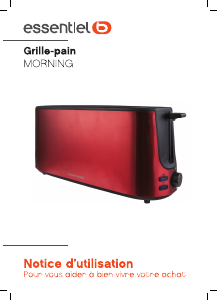 Mode d’emploi Essentiel B GPE 1s Morning Grille pain