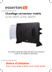Mode d’emploi Essentiel B ECHC 2001Tn Chauffage