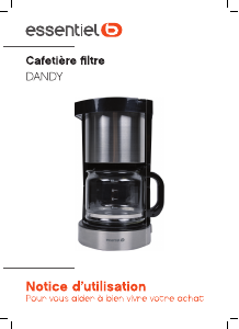 Mode d’emploi Essentiel B ECF 3n Dandy Cafetière