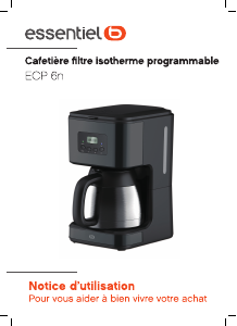 Mode d’emploi Essentiel B ECP 6n Cafetière