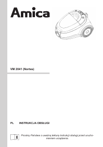 Instrukcja Amica VM 2041 Nortes Odkurzacz