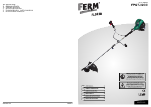 Bedienungsanleitung FERM LTM1010 Rasentrimmer